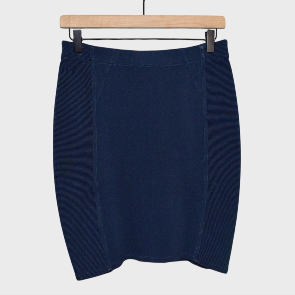 BCBGMaxAzria Montana Textured Panel Bodycon Pencil Skirt
